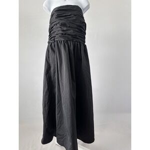 NWT PRABAL GURUNG for JCPenny Taffeta Like Strapless Midi Dress  Sz: 16 (b56)